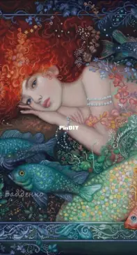 Mermaid / Русалочка by Inna Baydenko / Baidenko Инна Байденко XSD