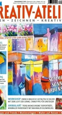 Mein Kreativ-Atelier issue 132  August  2022 - German