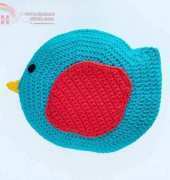 One and Two Company - Carolina Guzman - Bird Pillow