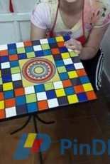 My garden table