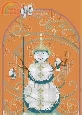 Nora Corbett Snow Queen Cross-Stitch and Needlework's Keepsake Calendar 2010