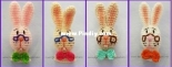 Tejiendo Con Chico-Easter Bunny -English and Spanish-Free