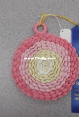 Crochet Rose potholder
