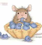 HAED HAEHOM 104 Blueberry Dessert by Ellen Jareckie, House-Mouse Designs
