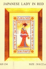 Anchor AD134 - Japanese Lady in Red PCS