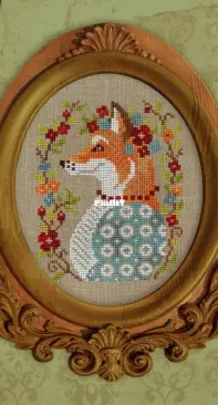 OwlForest Embroidery - The Fox Portrait   XSD + PCS