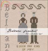 The Primitive Hare-Beltane ~ Queen and King of May-Free Pattern