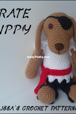 Melissas Crochet Patterns - Melissa Trenado - Pirate Puppy - Free