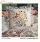 Herrschners #14-2806/2807 Monarch Garden Pillow (Butterfly)