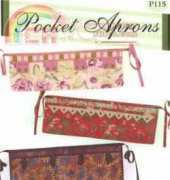 Vanilla House Designs P115 Pocket Aprons by Barbara Brunson