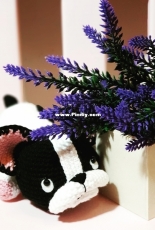 Crochet Boston Terrier