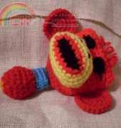 Craftybegonia's Funmigurumi and Kids' Stuff -  Monkeyroo Baby Rattle