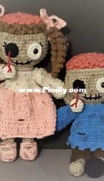 Kellis Kreations - Kelli Newcome -  Walker and Skipper Zombie