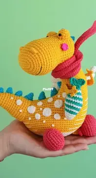 Natura Crochet - Natasha Tishchenko - Tim the flying Dragon-Knitting and  Crochet Communication (only reply)-Crochet 