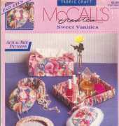 McCall's Creates Fabric Craft 14060 Sweet Vanities