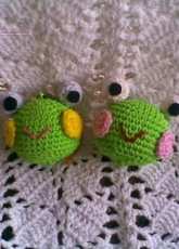 Zan Crochet - Zan Merry - Keroppis Head Keychain- Free