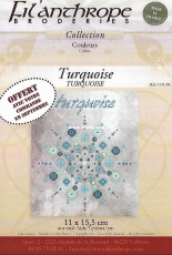 Filanthrope Broderies COU09 - Turquoise - Evolution