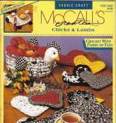 McCall's Creates Fabric Craft 14082 Chicks and Lambs