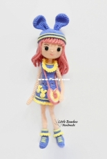 Little Bamboo Handmade - TS Min - Easter Bunny Girl