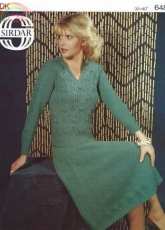 Sirdar - 6481 - Sweater and Skirt