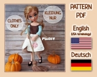 Ecem Design - Elena Akkoca - Knitt Life - Cinderella Outfit - Stepdaughter - Kleidung Aschenputtel - Stieftochter - German