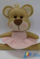 Atelier Sonhos e Encantos Ursinha Bailarina / Ballerina Bear Felt Pattern