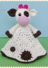 One and Two Company - Carolina Guzman - Doris the cow security blanket