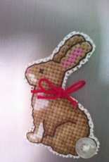 Easter bunny magnet