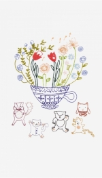 DMC - Flower Teacup - Free