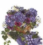 Thea Gouverneur 3025 - Hortensias Anemonen