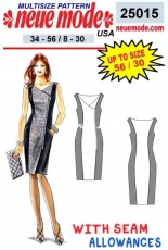 Neue Mode 25015 Multisize Dress sewing pattern