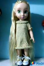 Doll Clothes - Dress for my little Lyly