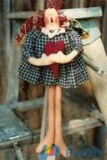 Jennie 'n Co.-#009-14" Primitive Annie Angel-1998