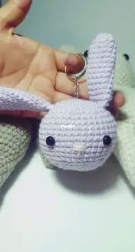 Bunny keyring