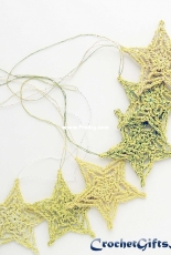 Crochet Gifts Shop - Irina Mulyavko - Christmas Star 6 Ornaments - Free