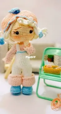 Daisy Tiny Things - Daisy - Hạnh Mèo - Apricot Chibi Doll