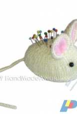 The White Mouse Pincushion by HandMadeAwards