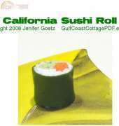 Gulf Coast Cottage-California Sushi Roll