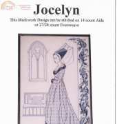 Blackwork - Catkin Embroidery Designs - Jocelyn