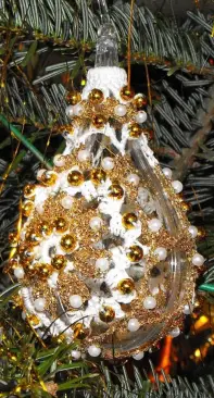 Chrocheted christmas ornament