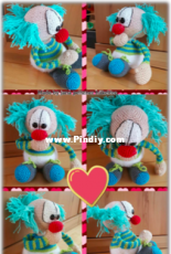 Jana Peltzner Hakelfee - Hopsa Clown - German - Free