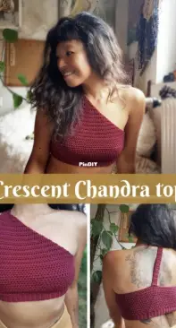 Crochet Top Pattern, Chandra Top