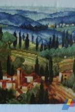 Paisaje de La Toscana italiana
