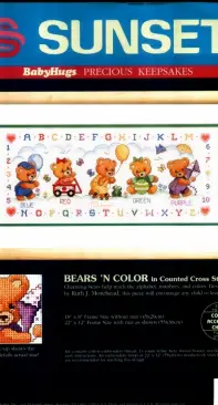 Dimensions Sunset - 13566 Bears N Color XSD