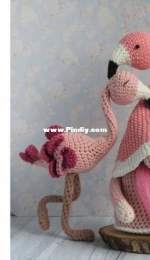 Pam Pino Design - Nazeli Mkrtchyan-Tadevosyan - Flamingo Gnome and Flamingo Toy
