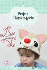 Pontinhos de Amor - Andressa Salomão - Chapéu Esquilinho - Squirrel Hat - Felt pattern - Portuguese - Free