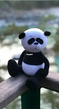 Crochet Pattern - Sveta Lutik toys - Svetlana Lutik - Panda Bear