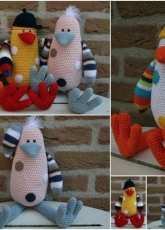 Stip en Haak - Herriët van de Wiel - Rico the Penguin - Translated - Russian