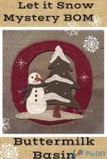 Let it Snow-Free Mystery BOM Block 9 by Buttermilk Bassin-2016