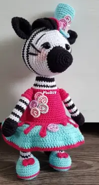 Verma Toys - Candy zebra Daisy